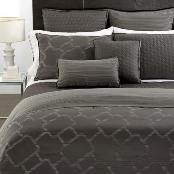 Hotel Collection Gridwork King‎ Duvet Comforter Cover ($340) - Picture 1 of 5